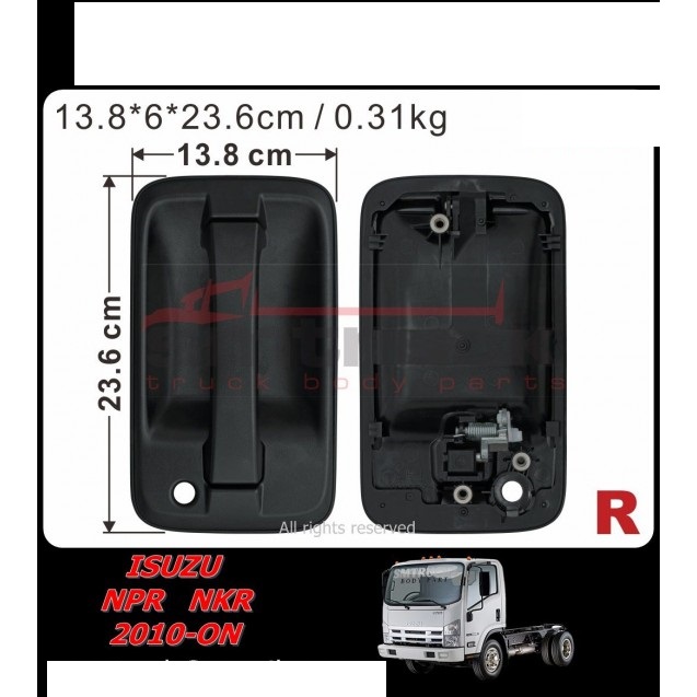 MANUBRIO P/ISUZU NPR 10/16 RH