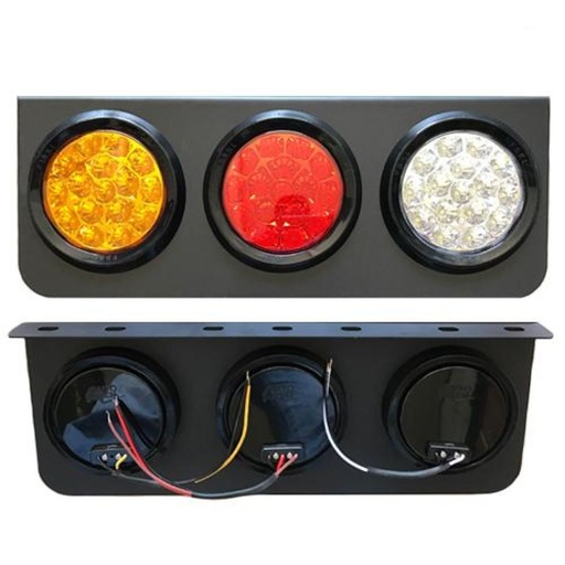 [YR-2008 NT] JGO FAROL TRAS LED C/BASE 12/24V