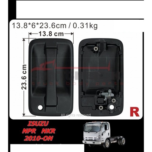 [ISL10-315R] MANUBRIO P/ISUZU NPR 10/16 RH