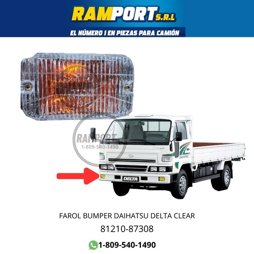 [81210-87308] FOG LAMP DELTA CLEAR -4
