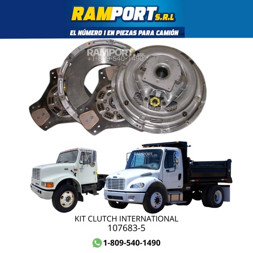 [107683-5] KIT CLUTCH INTERNATIONAL DT466 *