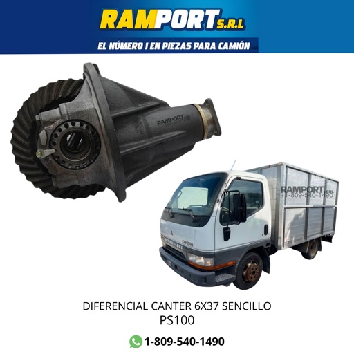 [PS100] DIFERENCIAL 6X37 PS100 CANTER NT